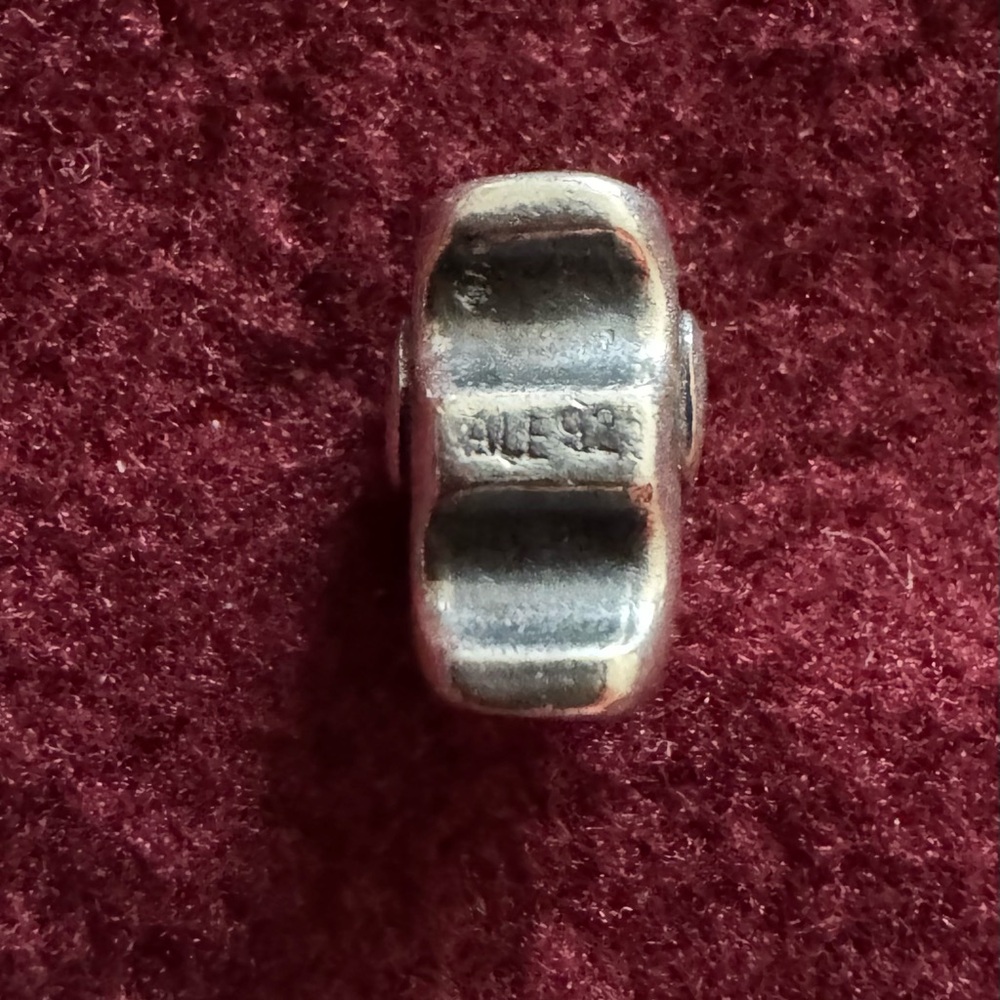 RARE Retired Pandora Elephant Sterling Silver Bead (sideways) - Picture 3 of 3